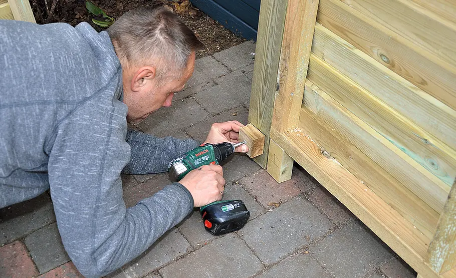 Großzügiges Gartenhaus mit Pultdach selber bauen