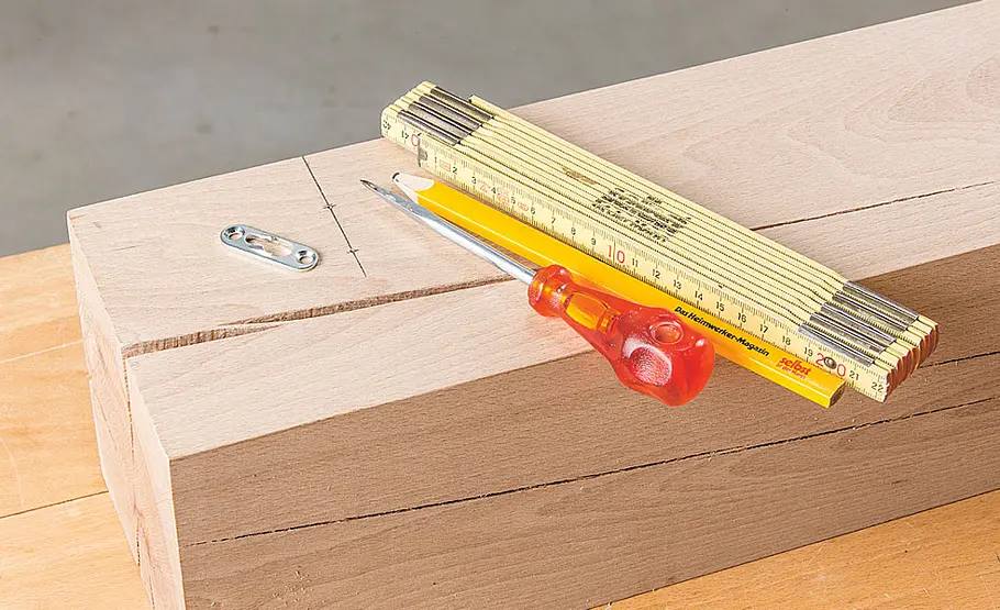 Waschplatz aus Holzbalken bauen