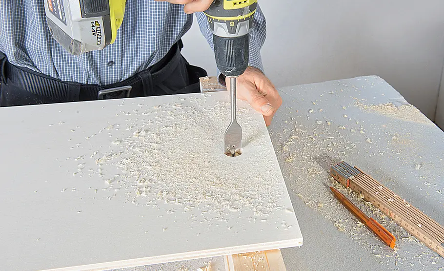 Flurregal bauen