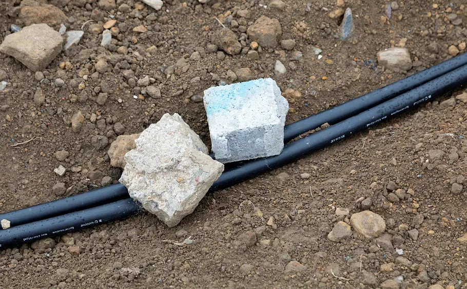 Wasserleitung verlegen