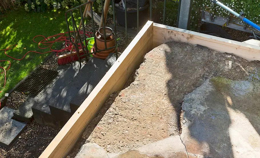 Balkon ausbessern