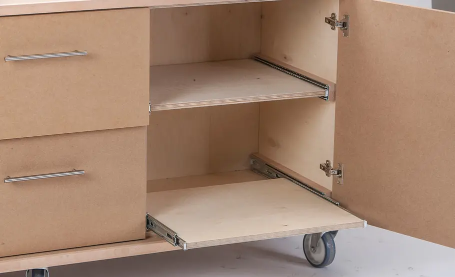 Mobilen Werktisch selber bauen