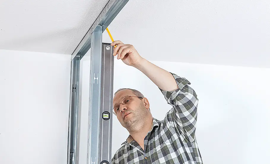 Raumteiler-Trennwand bauen