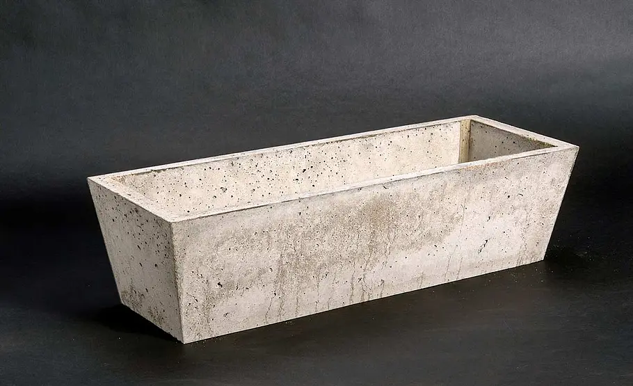 Pflanzkasten aus Beton gießen