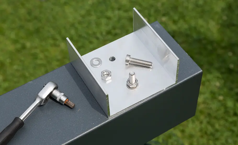 Terrassenüberdachung aus Alu und Glas bauen