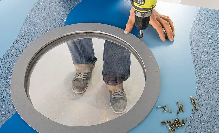 Schwingtür selber bauen