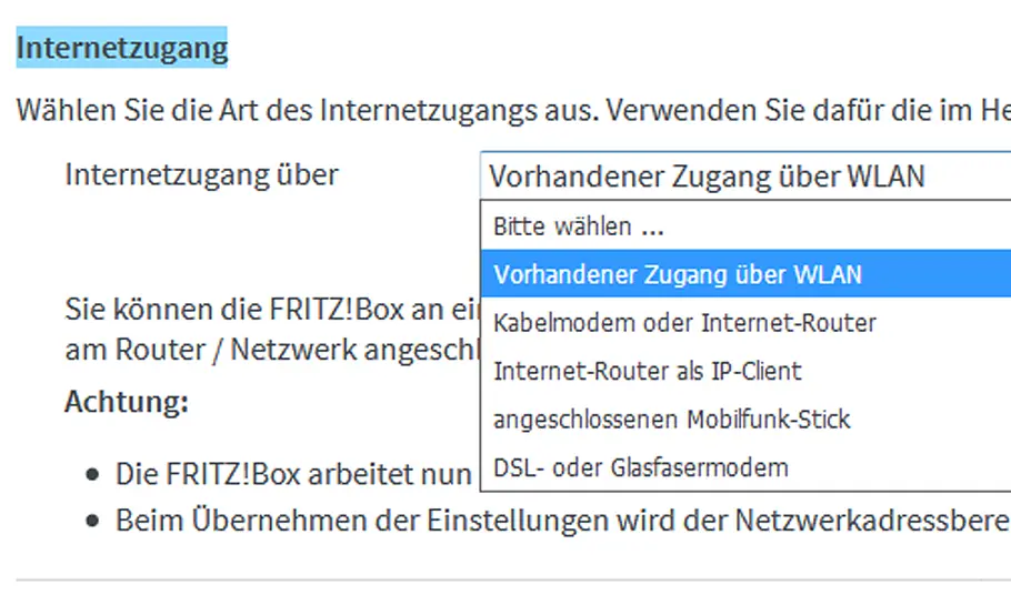 WLAN verstärken: Zweiter Router