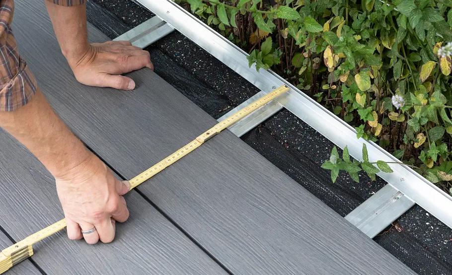 Terrassensanierung: WPC-Fläche vorbereiten