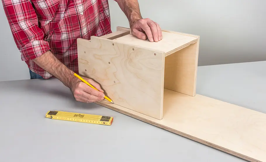 Schränkchen für Telefon & Router bauen