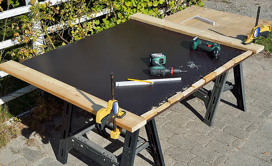 Mobile Gartenspüle bauen