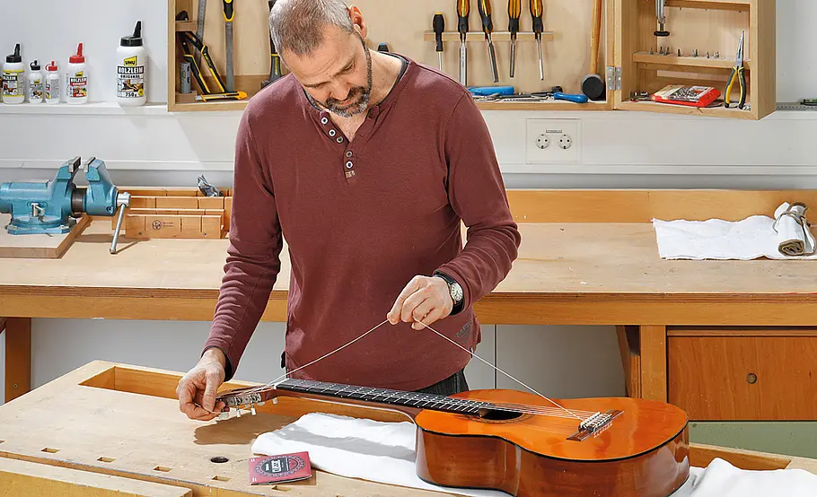 Gitarre reparieren