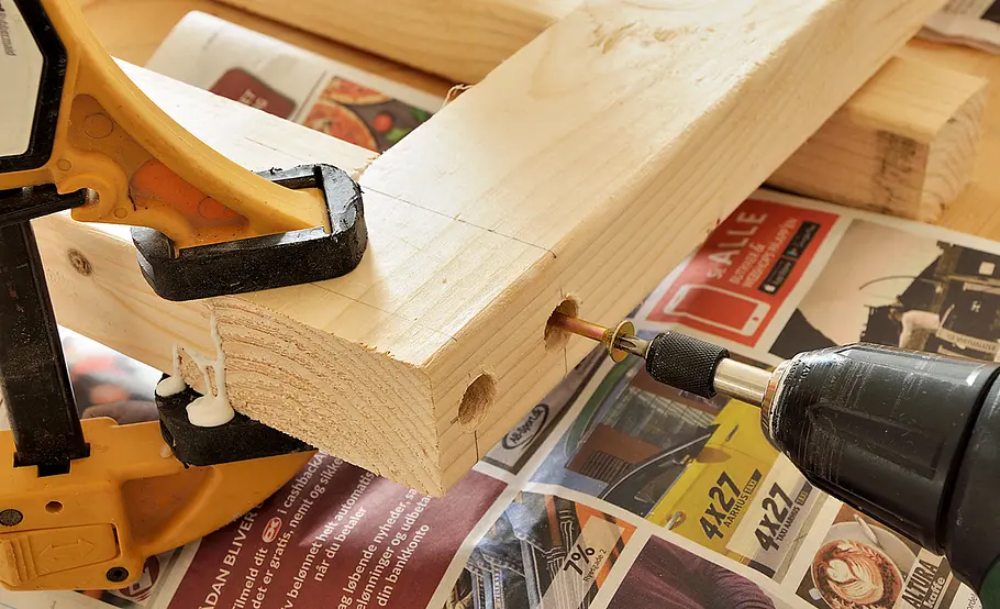 Haustür aus Holz bauen