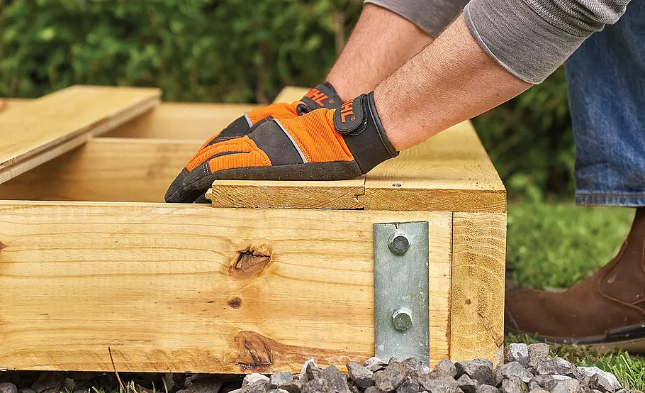 Gartenhaus aus Holz bauen