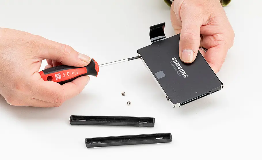 SSD-Platte statt Laptop Festplatte