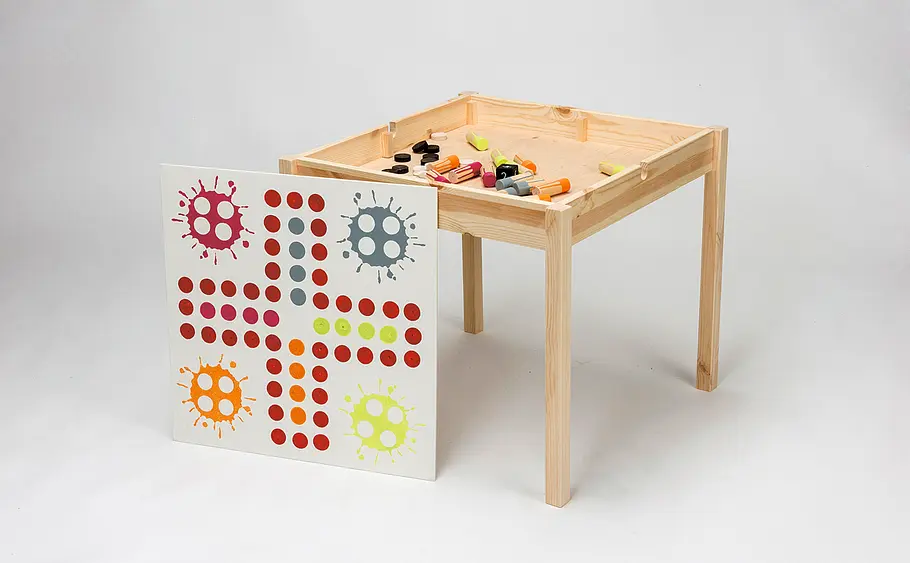 Spieltisch für Brettspiel-Klassiker bauen