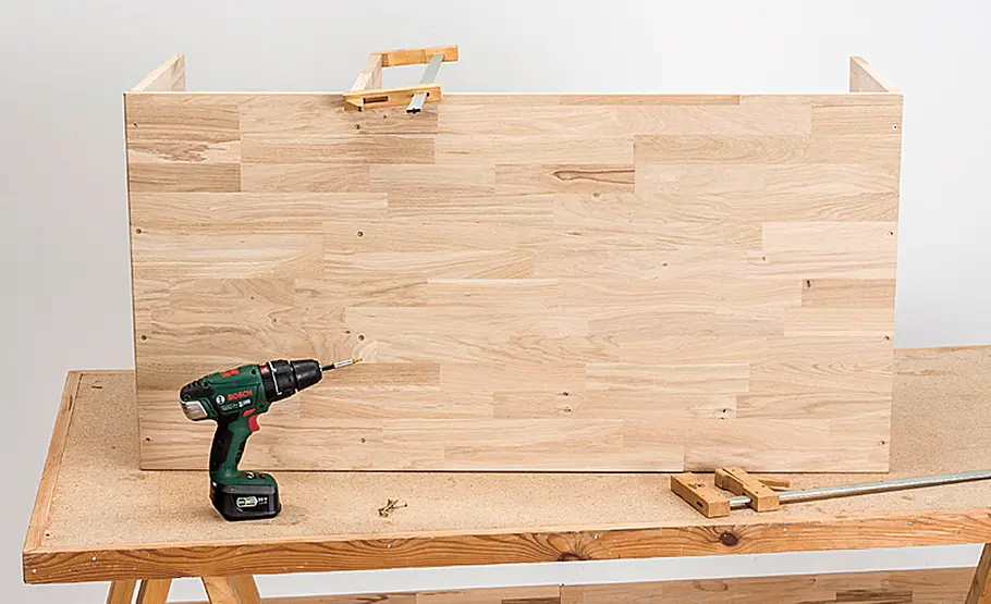 Treppenschrank bauen