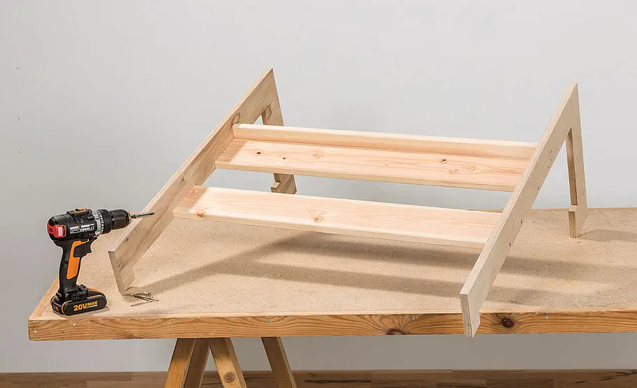 Klapptisch für den Balkon selber bauen
