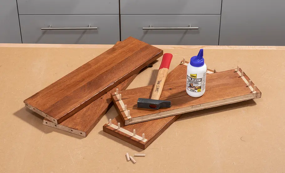Rustikales Badschränkchen bauen