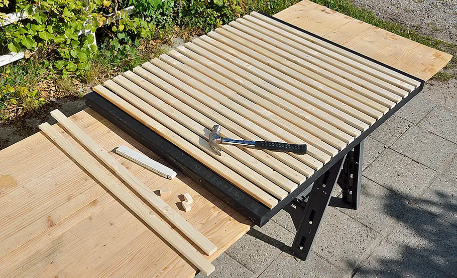 Mobile Gartenspüle bauen