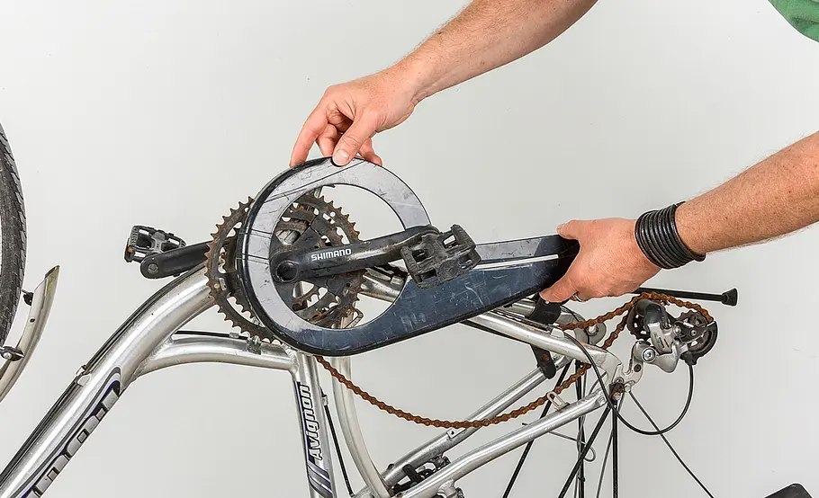 Fahrrad-Reparatur: Kurbelantrieb erneuern