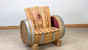 Sessel aus altem Weinfass bauen - Foto: sidm / KEH, MMM