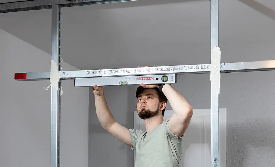 Trockenbauwand als Trennwand
