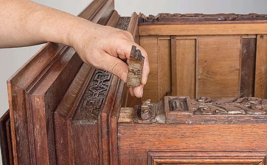 Schrank restaurieren