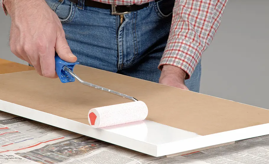 Grundierung: MDF-Platten