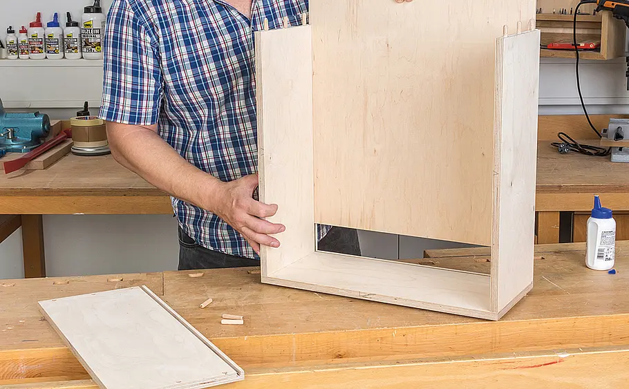 Waschbeckenunterschrank mit Schubladen bauen