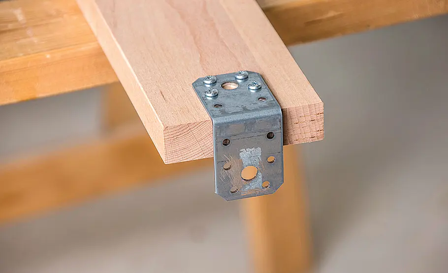 Balkenbett selber bauen