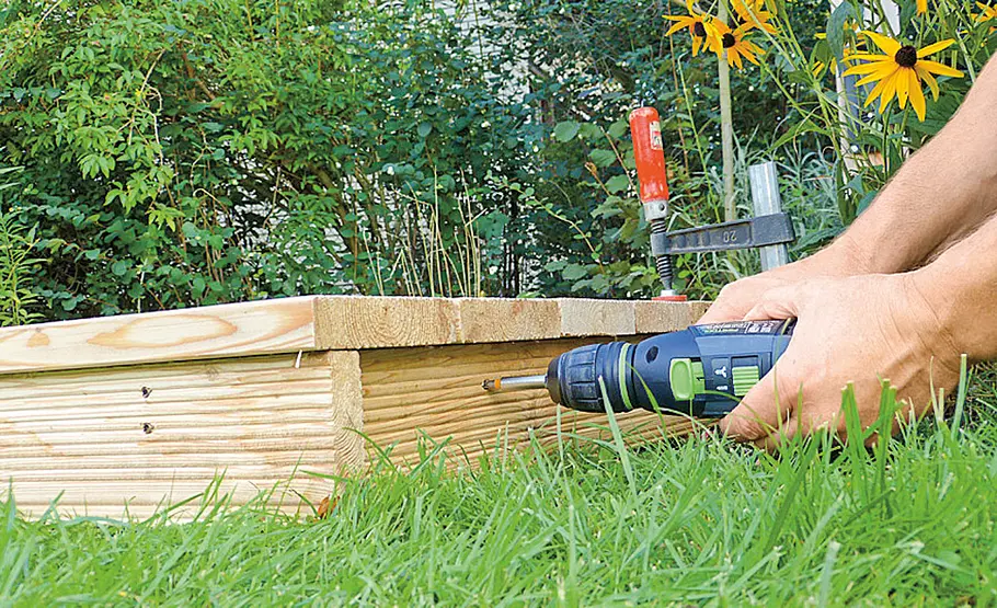 Kleines Sonnendeck selber bauen