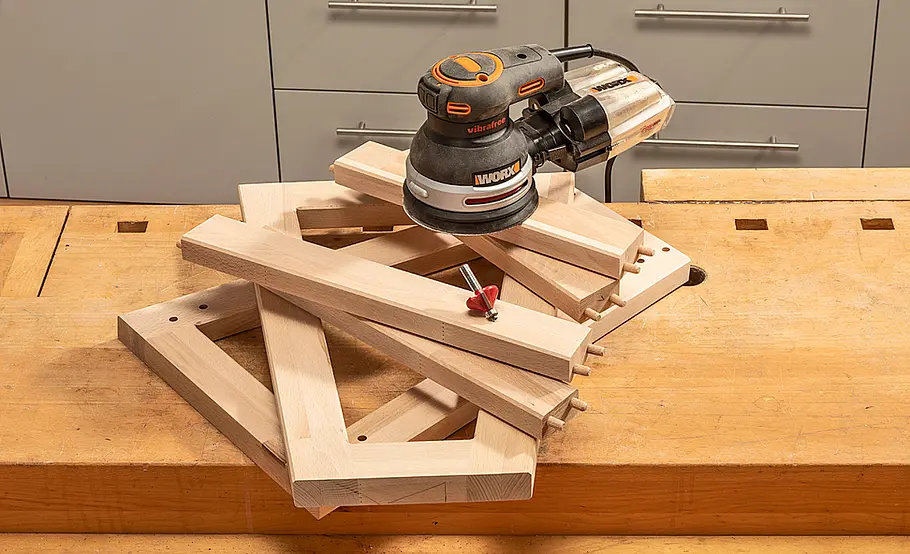 Klappbaren Treppenhocker bauen