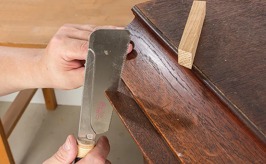 Schrank restaurieren