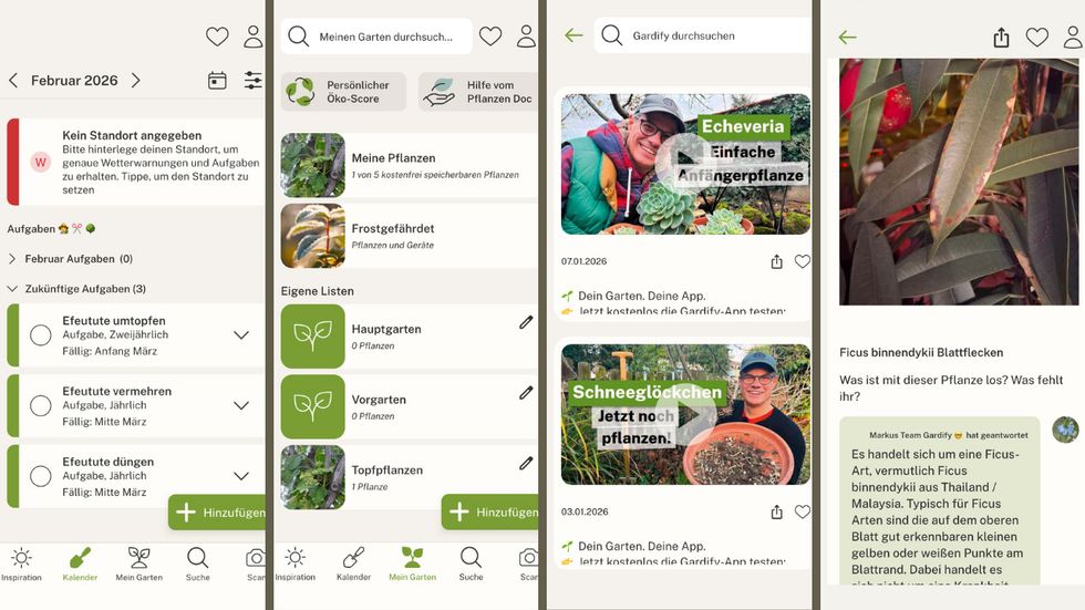 Pflanzen-Apps im Test 2026: Funktionen, Eindrcke und Vergleich | Selbst