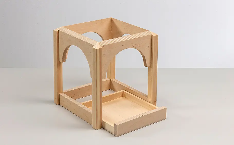 Vogelfutterhaus mit Kupferdach bauen