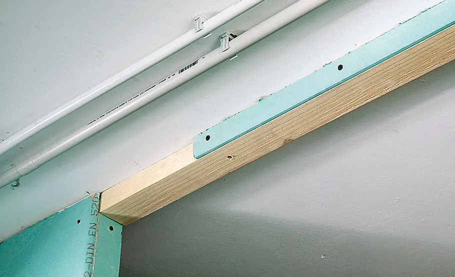 Trennwand mit Leichtbauplatten