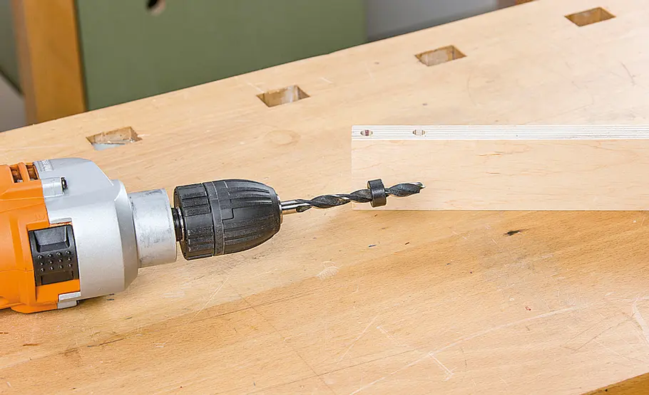 Wandtisch zum Klappen selber bauen