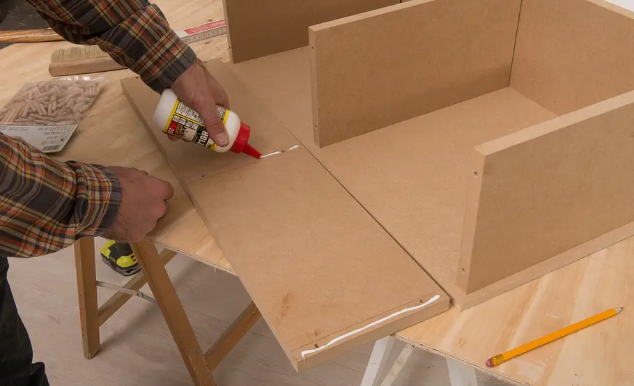 Betthaupt mit Stauraum selber bauen