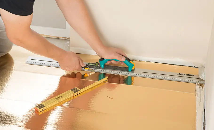 Laminat in Holzoptik selbst verlegen