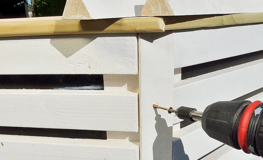 Sechseckiges Tischbeet bauen