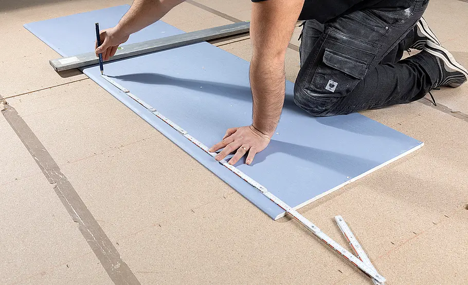 Dachausbau mit Gipskarton-Bauplatten