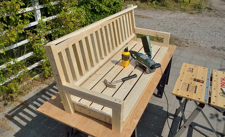 Gartenschaukel bauen