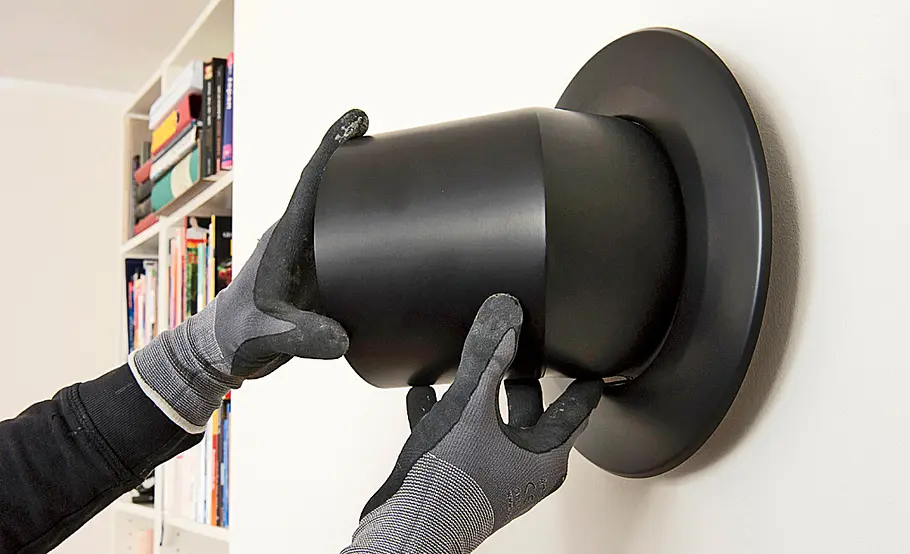 Ofenrohr einbauen
