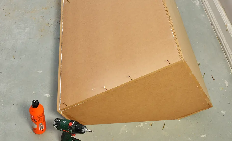 Flur-Eckschrank selber bauen