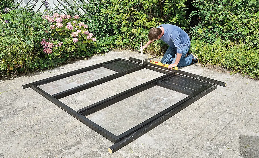 Gewächshaus aus Glas selber bauen