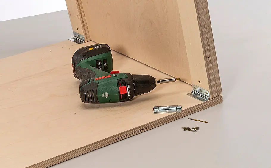 Tisch zum Klappen selber bauen