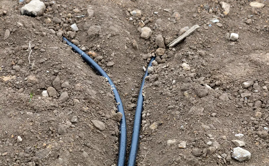 Wasserleitung verlegen