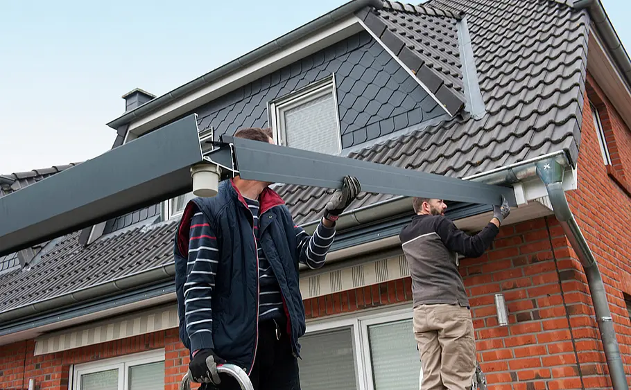 Überdachte Terrasse aus Alu bauen