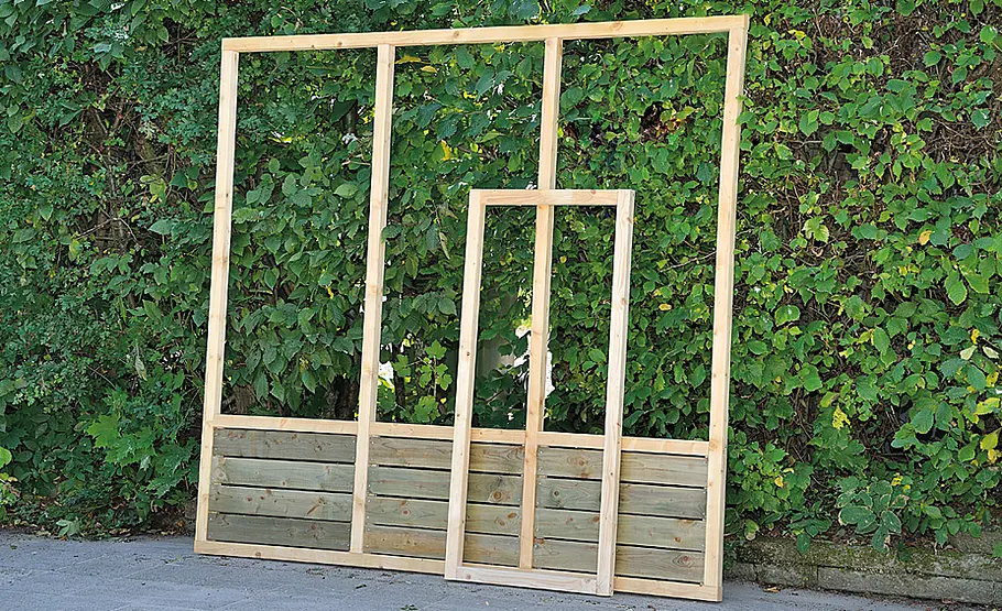 Gewächshaus aus Glas selber bauen