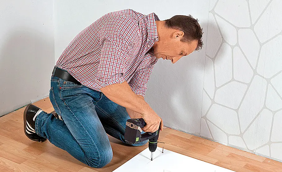 TV-Wand selber bauen